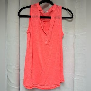 Moa Moa Neon Pink/Orange Tank Top